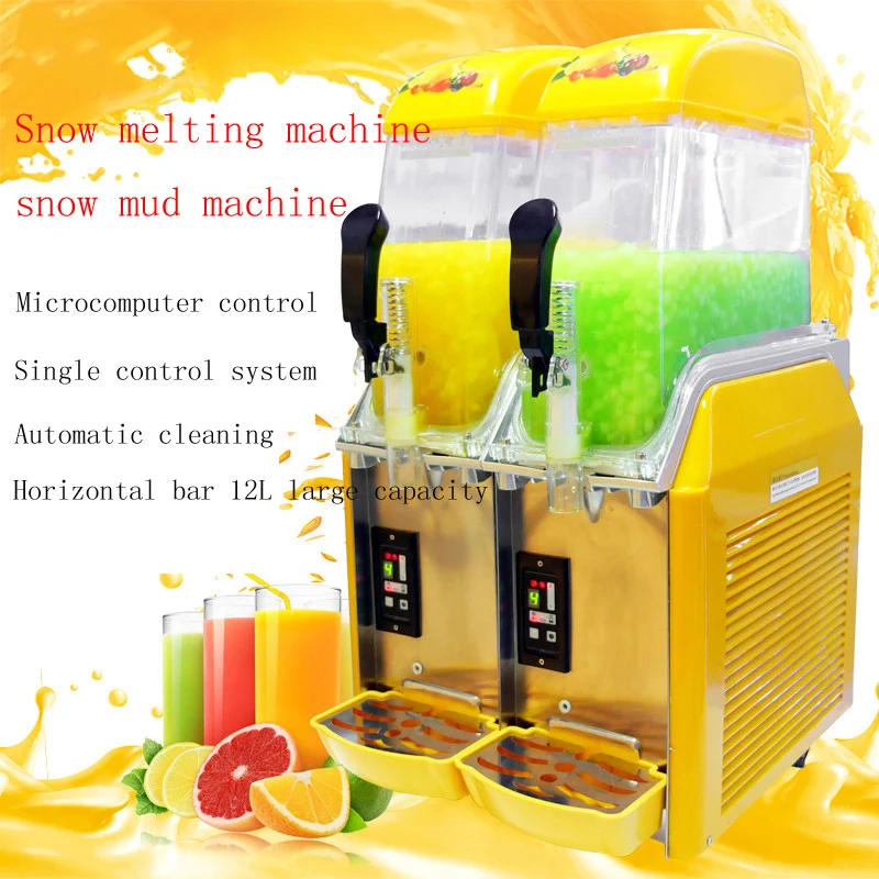 Description Picture 4 of itemSand Ice Slushy Making Slush Machines Electric Snow Melting Machine Ice Cream Smoothie Granita Machine