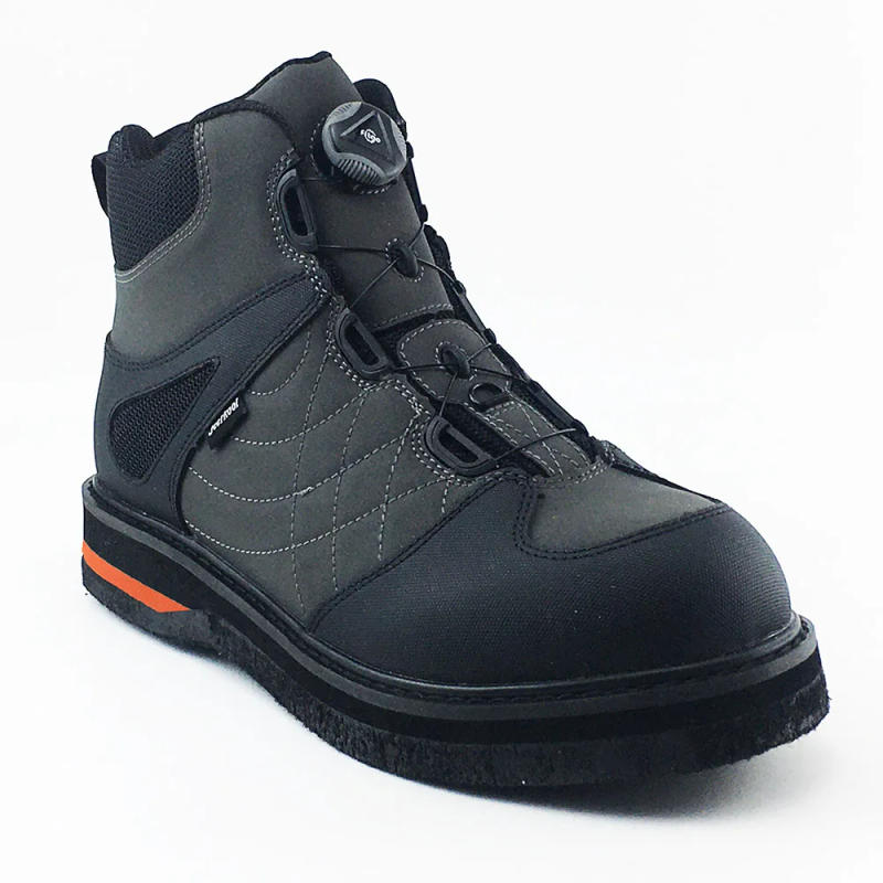 Description Picture 5 of itemFelt Sole Fishing Wading Boot Upstream Shoes Anti-slip Wading Waders Fly Fishing Shoes Self-lock Shoelace Hunting Fishing Boots