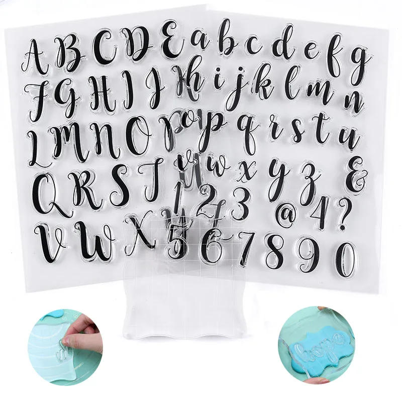 Description Picture 6 of itemStamps for Cookies Letters Cake Sweet Letters Stamp Fondant Embossing DIY Alphabet Cutter Pastry Accessories Decorating Tools