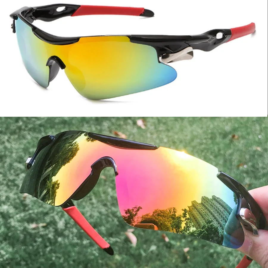 Description Picture 4 of item2024 New Outdoor Sport Cycling Eyewear Mountain Bike Bicycle Glasses UV400 Men Women Sports Sunglasses Hiking Running Windproof