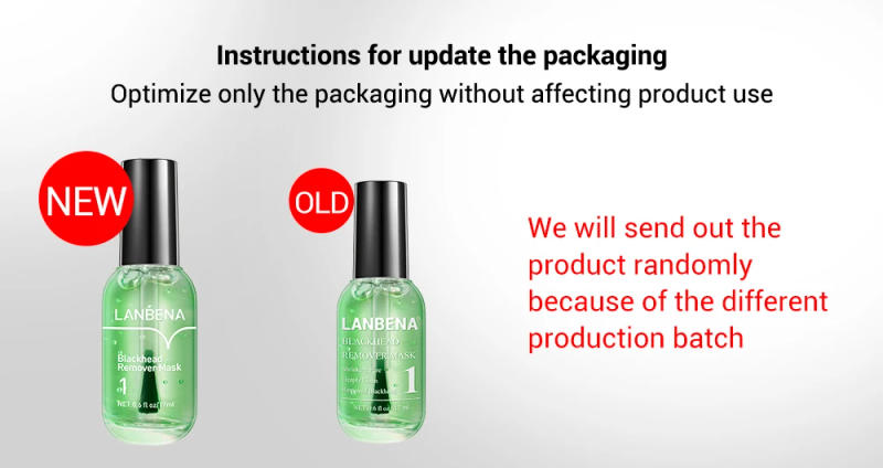 Description Picture 2 of itemLANBENA Blackhead Remover Mask Serum  Shrink Pores Acne Treatment Deep Cleaning Essence Purifying Smooth Skin Care 100pcs Paper