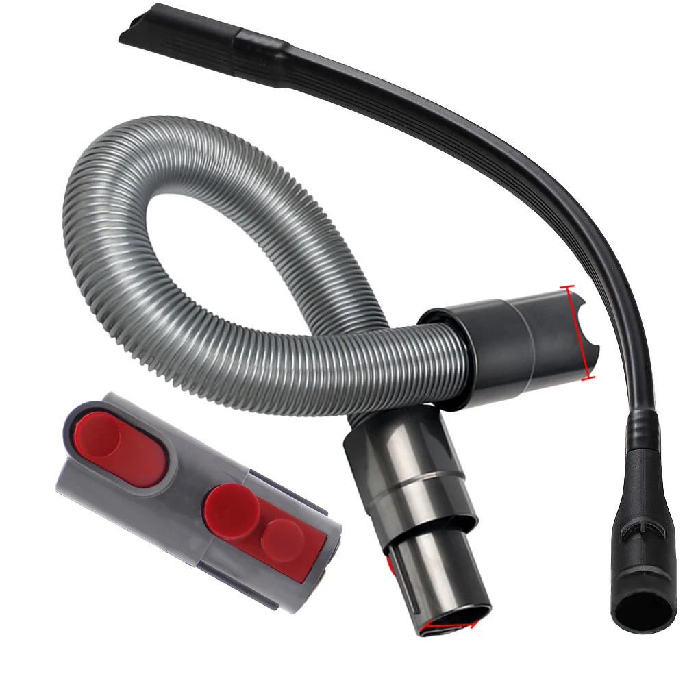 Description Picture 2 of itemFlexible Crevice Tool +Adapter + Hose for Dyson V8 V10 V7 V11 Vacuum Cleaner For As a Connection And Extension