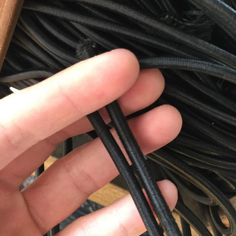 Description Picture 5 of itemHigh-Quality White Black Round Elastic Band Elastic Rope Rubber Band DIY Sewing Accessories 1MM/1.5MM/2MM/2.5MM/3MM/4MM 2Meter