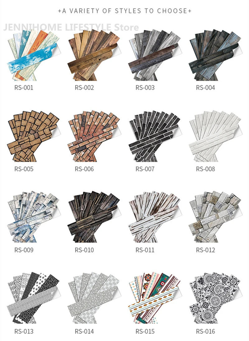 Description Picture 4 of item3D Wooden Vintage Stair Sticker Stairway Vinyl Floor Door Adhesive DIY Waterproof Staircase Wallpaper Removable Decal Home Decor