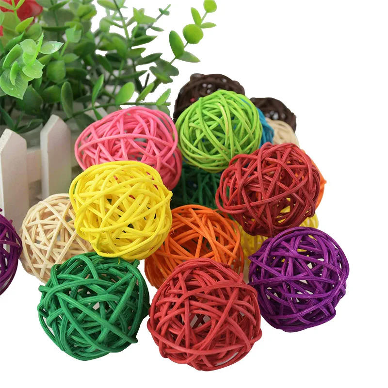 Description Picture 4 of item10pcs-Home Decorative Balls Rattan Craft Christmas Birthday Wedding Baby Shower Party DIY Ornament Decoraitons