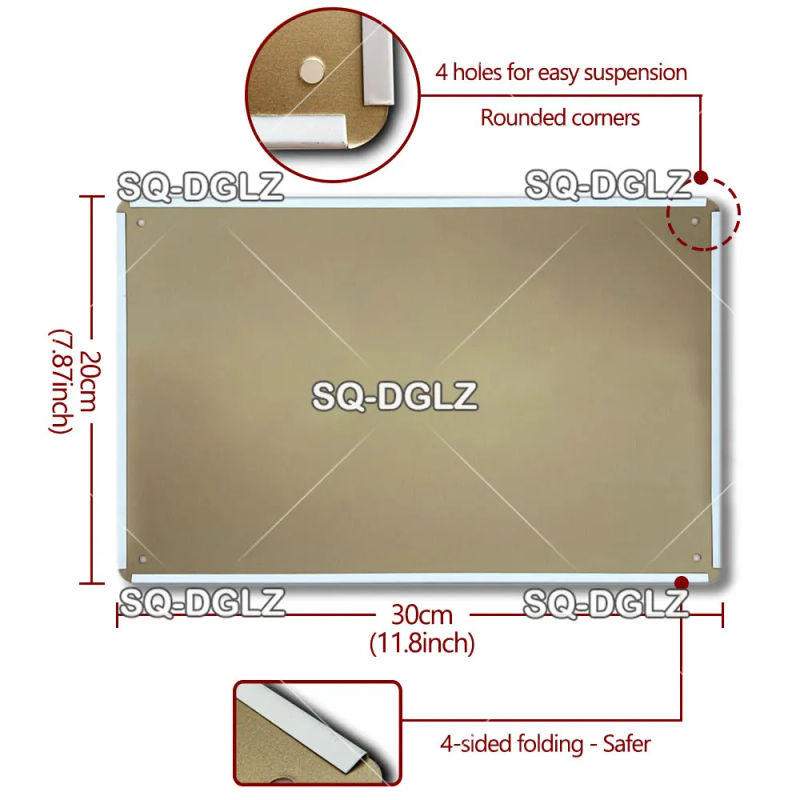 Description Picture 6 of item[SQ-DGLZ] New The Best Hamburger Tin Sign Burger & Fries  Wall Decor Sandwiches Metal Crafts Painting Plaques Art Poster