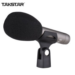 TAKSTAR CM-60 Professional Condenser Microphone XLR Cardioid Mic 48V Phantom Power Supply Studio Recording Broadcasting Stage