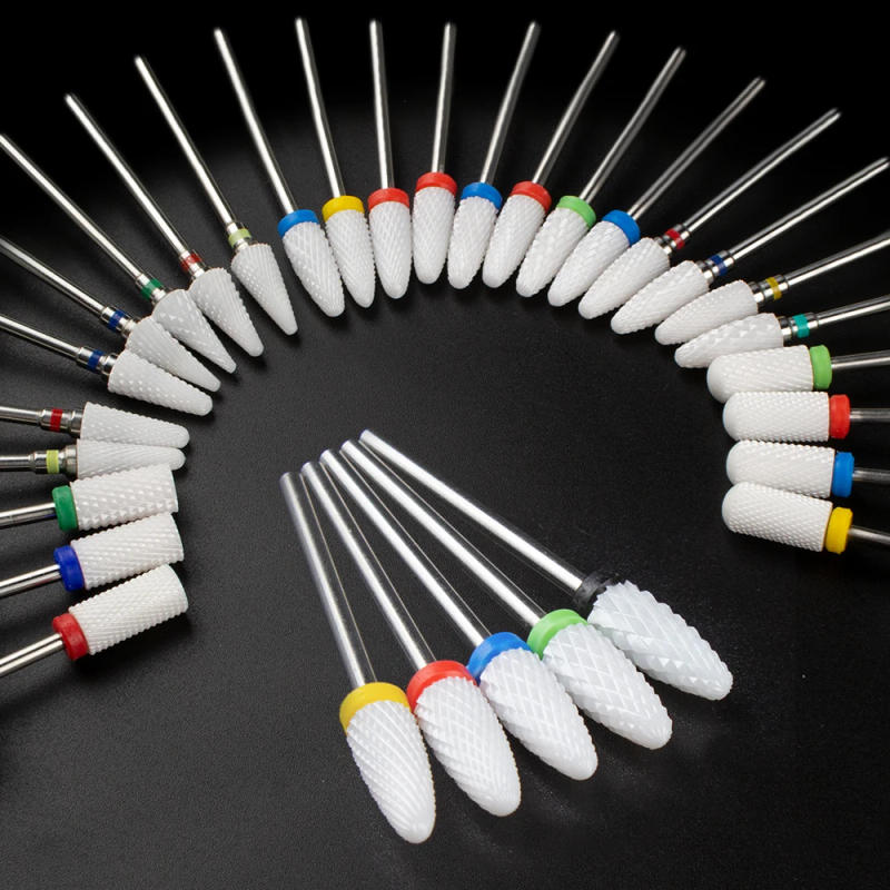 Description Picture 6 of itemNail Drill Bits For Manicure Ceramic Drill Bit Milling Cutter for Manicure Pedicure Caps Apparatus for Manicure Nail Art Tools