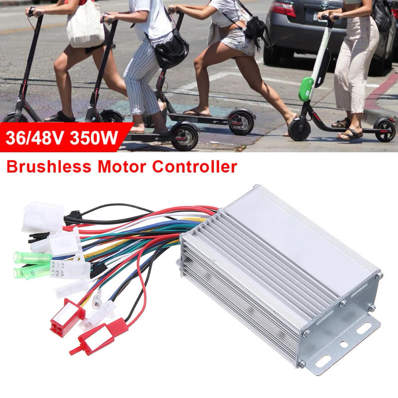 Description Picture 4 of itemDC 36V/48V 350W Electric Bicycle Brushless DC Motor Speed Controller For Electric Bike Scooter E-bike Accessories 103X70X35mm