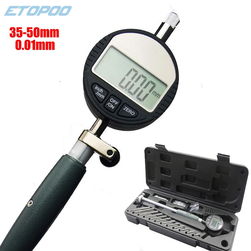 Description Picture 6 of itemDial Bore Gauge Indicator 18-35-50-50-160MM 0.01mm Diameter Indicators Precision Engine Cylinder Measuring Test Kit Tool Meter