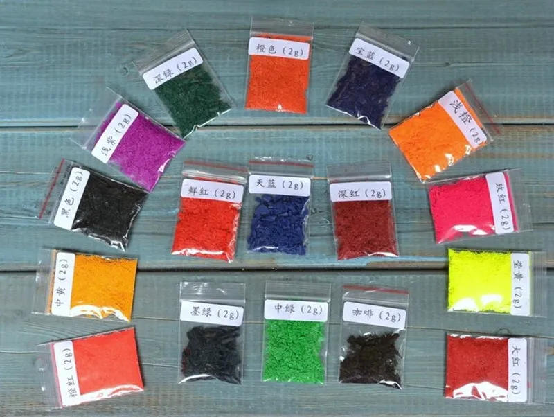 Description Picture 4 of item12/20 Colors 2g Per Color DIY Candle Wax Pigment Colorant Non-toxic Soy Candle Wax Pigment Dye for Making Scented Candle