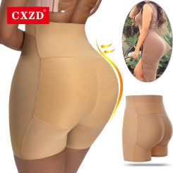 CXZD Women Padded Seamless Butt Hip Enhancer Shaper Buttocks Butt Pads Buttocks Panties With Push-up Lifter Lingerie Shapewear