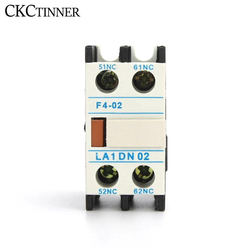 Description Picture 5 of itemAuxiliary Contact for CJX2 LC1-D AC Contactor LA1-DN22 LA1-DN11 F4-02 F4-11 F4-22 F4-11 F4-31 Contactor block 4 Poles 2NO+2NC