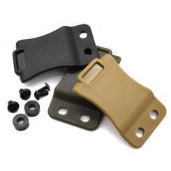 Holster Clip Kydex Belt Clip for Inside The Waist Band Gun Holsters & Knife Sheath IWB/OWB Magazine Belt Quick Release Clip