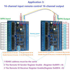 DC 12V 24V 16 Input 16 Output RS485 Remote Control Switch PLC IO expansion Board 03 06 16 Modbus RTU Module
