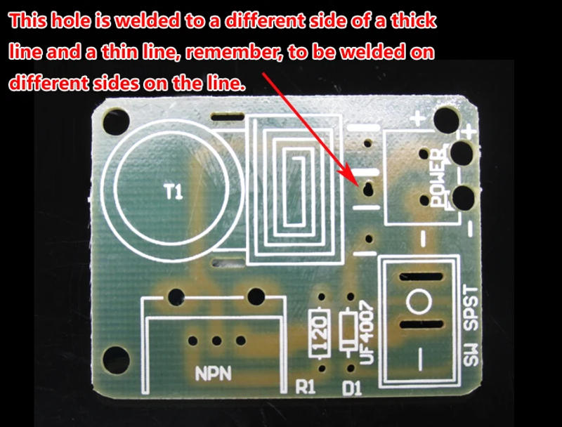 Description Picture 3 of item15KV High Frequency Transformer DC High Voltage Arc Ignition Generator Inverter Boost Coil Module Step Up Power Module DIY Kit
