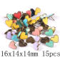 16x14x14mm 15pcs