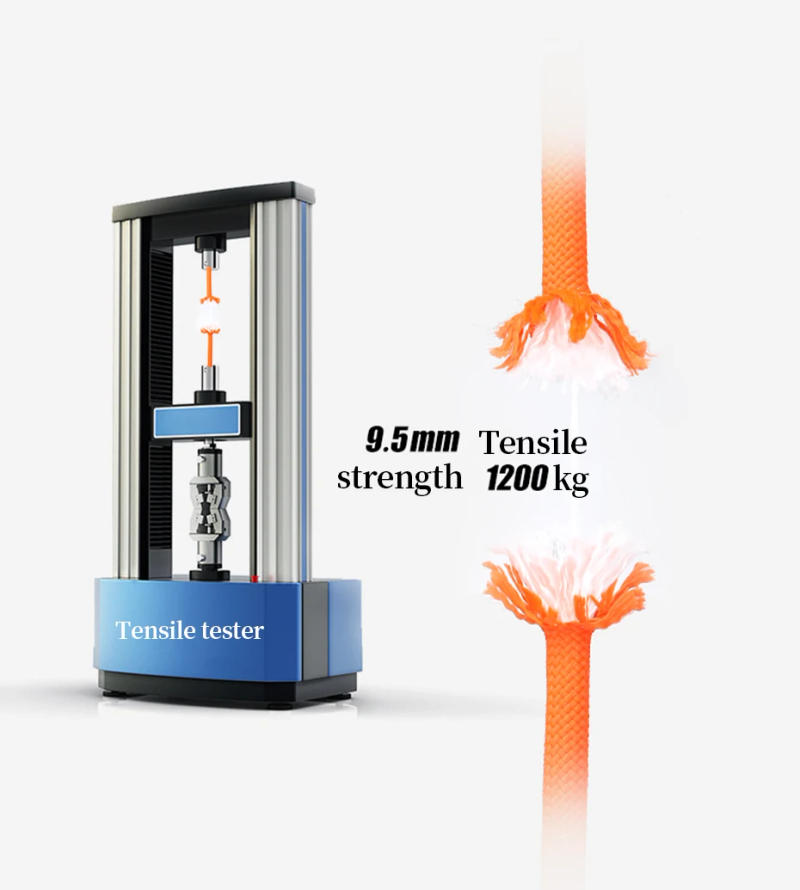 Description Picture 3 of itemXINDA Outdoor Rope Trekking Hiking Accessories Floating Rope Climbing 10mm Diameter High Strength Cord Safety Rope