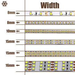 Super bright 12V Led Strip Light Diode Tape 2835 5M Warm White Nature 300/600/1200/2400 12V Leds Strip Light Kitchen Home Decor