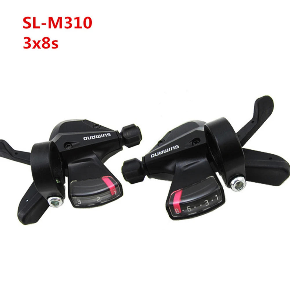 Description Picture 5 of item3x8-Speed Shift Lever Shifter  Right Left Bicycle Derailleur for Acera SL-M310 Mountain Hybrid Bike Bicycle Parts SL-M370 MEGA 9