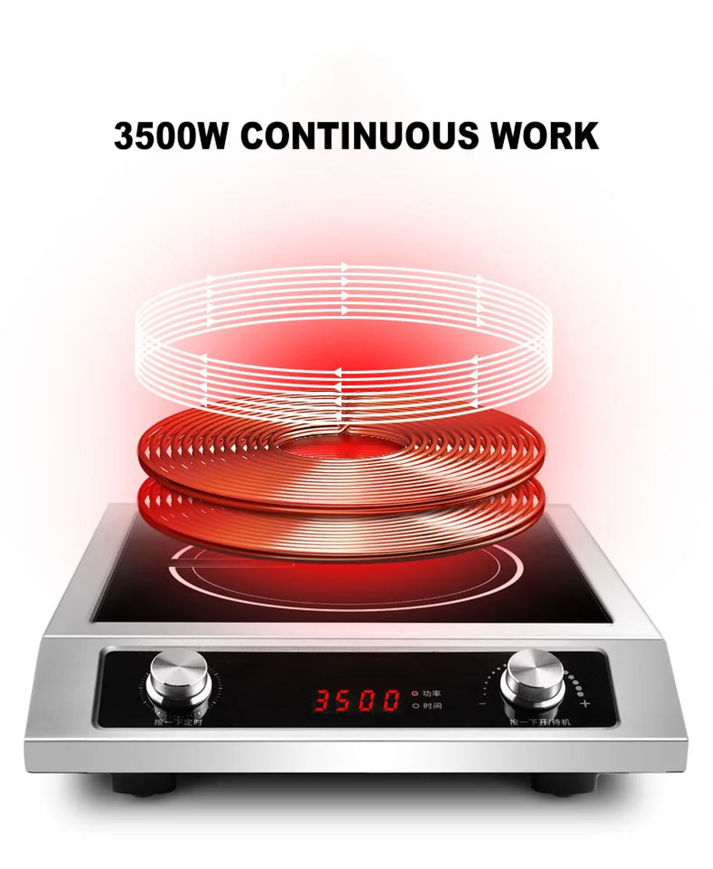 Description Picture 5 of itemInduction Cooker 3500w Household High Power Stir-Fried Commercial Hotel Electric Stove High-Power Commercial Household High-Fire
