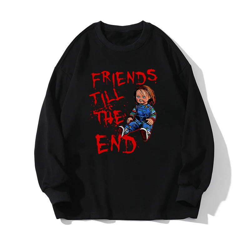 Description Picture 3 of itemWomen sweatshirt hoodie d tees Pullovers Long sleeve Korean Gothic dropshipping harajuku aesthetic kpop kawaii clothes