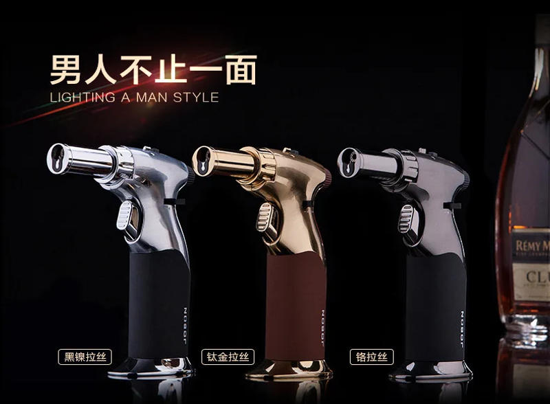 Description Picture 2 of itemJOBON High Temperature Jet Torch Flame Welding Torch Barbecue Kitchen Camping Cigarette Lighter Windproof Cigarette Lighter
