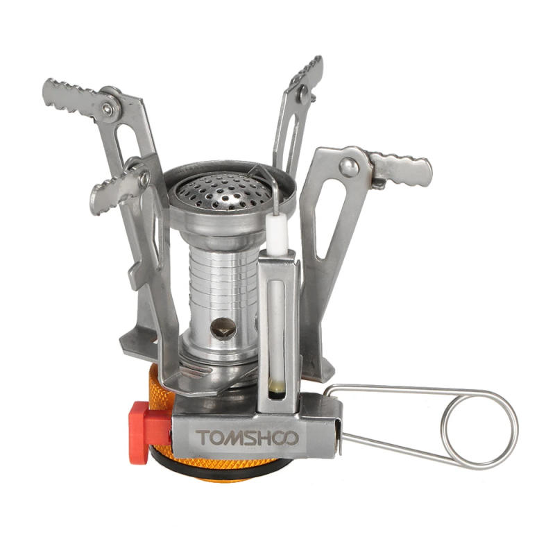 Description Picture 4 of itemMini Backpacking Canister Stove Burners Camping Outdoor Cooking Foldable Hiking Supply Butane Propane Canister Compatible