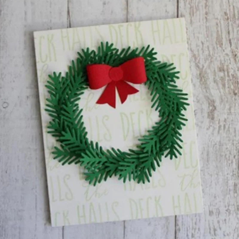 Description Picture 6 of itemDiy Paper Craft Gift Handmade Christmas Tree Metal Die Cutting Dies Scrapbooking Embossing Folder Suit for Cutting Machine