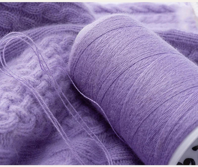 Description Picture 2 of itemNatural Cashmere Yarn for Knitting Crochet high-quality Hand-knitted Wool Pure Cashmere Yarny Woven Baby Soft Warm Thread 100g