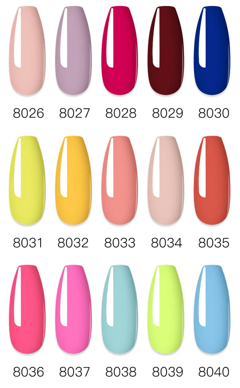 Description Picture 5 of itemNAILWIND White Black Nail Gel UV/Led Nail Polish Semi Permanent Gel Varnishes Hybrid Polish No Wipe Top Coat Nail Art