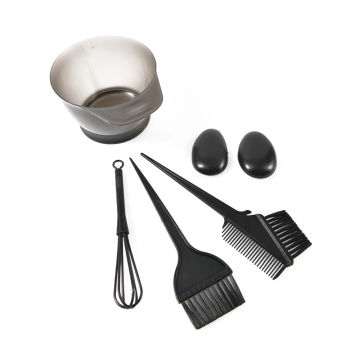 5PCS Hair Dye Color Brush Bowl Set with Ear Caps Dye Mixer Hair Tint Dying Coloring Applicator Hairdressing Styling Accessorie