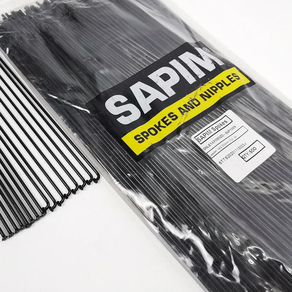 Description Picture 5 of itemSAPIM bicycle spokes 2.0 round j-bend/straight pull Spokes Black bikes with copper cap spokes Can choose any length below 310mm