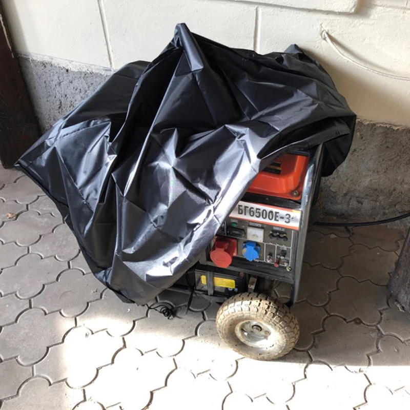 Description Picture 3 of itemBlack Generator Cover Windproof Protective Cover Canopy Shelter Waterproof Oxford Cloth All-Purpose Covers Accessories 3 Sizes