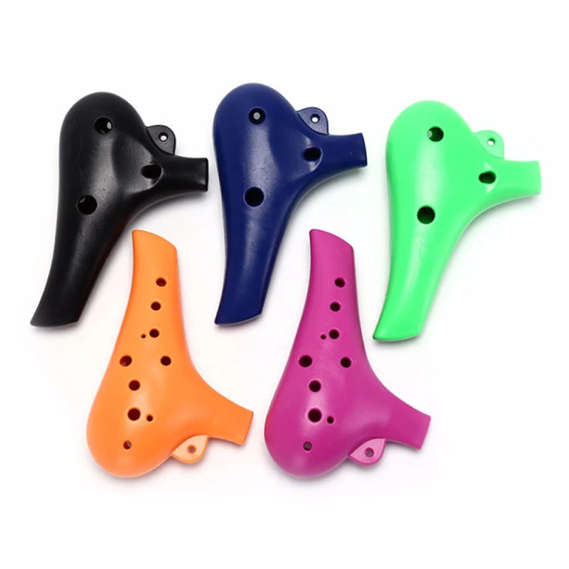 Description Picture 2 of item12 Holes Plastic Alto C Ocarina Flute for Music Lover and Beginner Wind Instruments