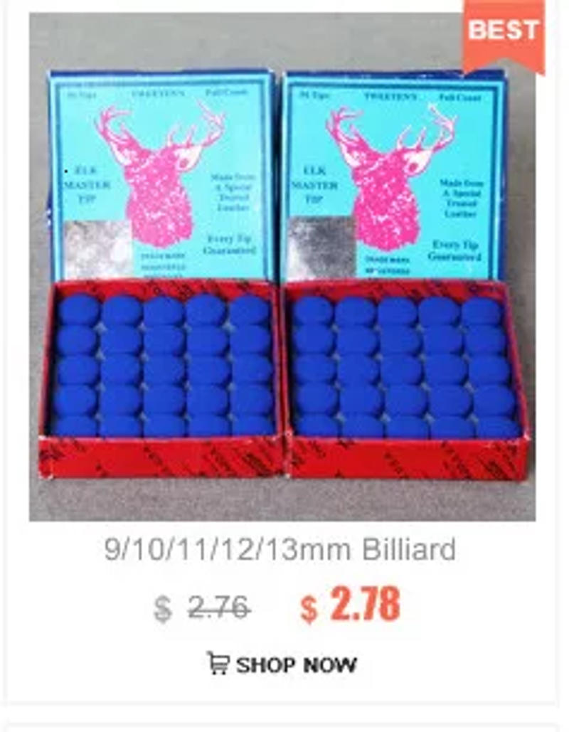 Description Picture 5 of itemFox Smiling Snooker Billiard Chalk Pool Cue Chalk Oil Dry Billiard No-slip Chalk Table Chalk With Good Quality