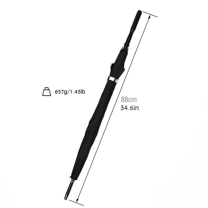 Description Picture 5 of itemSelf defense person Walking Cane Stick 2-In-1 Sturdy Windproof UV Protection Umbrella Suitable for Hiking Hanging Out On Raining