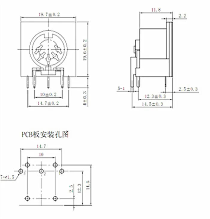 Description Picture 2 of item5PCS/Lot Big S Terminal DIN4 DIN5 DIN6 DIN7 DIN8 Female Socket Connector 4P/5P/6P/7P/8P PCB Panel Mount