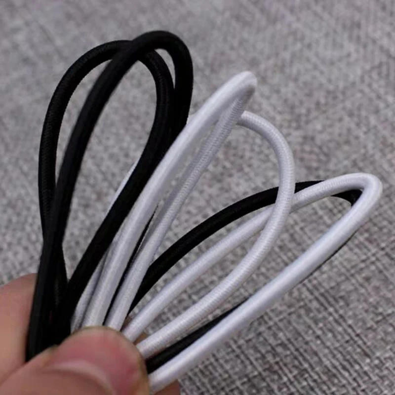 Description Picture 6 of itemNew 1.0--3.0mm High Elastic Round Elastic Band Rubber Band Elastic Cord for Jewelry Making Diy Accessories