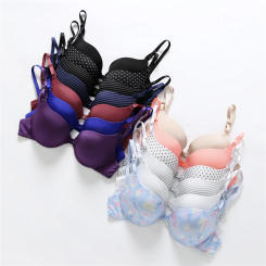 Push up Women's Underwear Front Button Bras for Women Sexy Sports Bra  Seamless Lingerie  Ladies Top  ABC Cup Size 70-85
