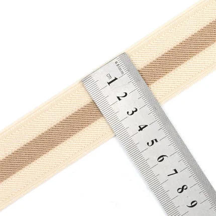 Description Picture 5 of item35mm Stripe Tape Elastic Lace Trim Ribbon Stretch Elastic Band Lace Ribbon Braid Webbing DIY Sewing Underwear Accessories 1meter
