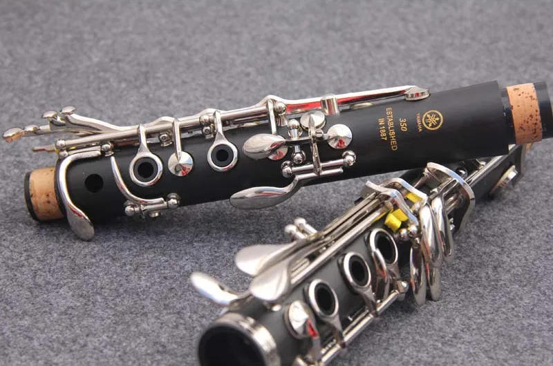Description Picture 3 of itemMade in Japan 355 Bb Clarinet 17 Keys B Flat Musical Instruments High Quality Bakelite Tube Nickel Plated Clarinet