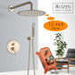 12 inch shower set