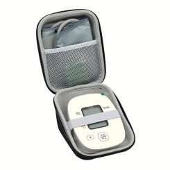 Portable Storage Bag For Wrist Blood Pressure Monitor Pouch For Wrist Sphygmomanometer Cloth Case For Tonometer Meter