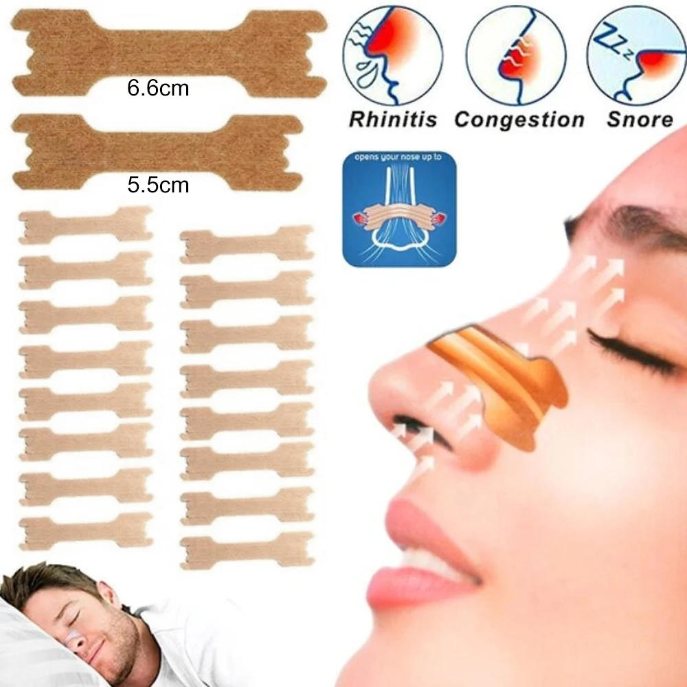 Description Picture 5 of itemTcare Nasal Strips Extra Strength Works Instantly Improve Sleep Reduce Snoring Relieve Nasal Congestion Due To Colds & Allergies
