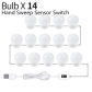 Hand Sweep 14Bulbs