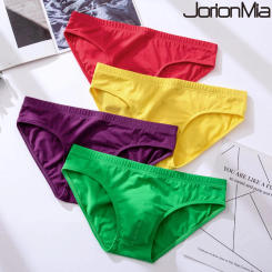 Men's Underwear Male Sexy Solid Briefs Underpants for Men Brief Cotton Adult Panties Mens Bikini Pant Men Sexy Slip Hombre 1805