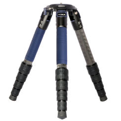AOKA TKPRO525C Tripod Carbon Fiber Camera Stands Without Head 5 Section 85mm Plate Max Loading 35kg For Bird Watching