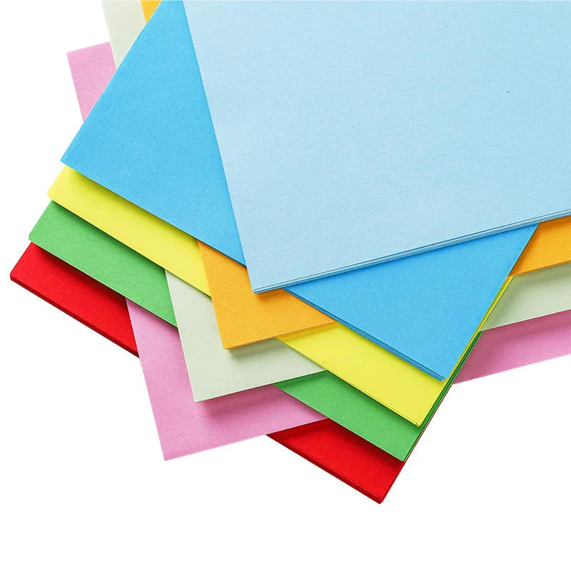Description Picture 5 of item100pcs Square Origami Paper Double Sides Solid Color Folding Paper Multicolor Kids Handmade DIY Scrapbooking Craft Decor