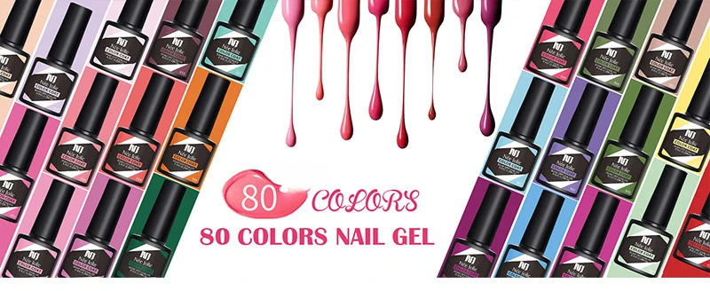 Description Picture 2 of item8.5ml Gel Nail Polish Semi Permanent Soak Off Glitter and Classic Varnish Needed LED&UV Lamp to Dry and Base & Top Coat lacquer